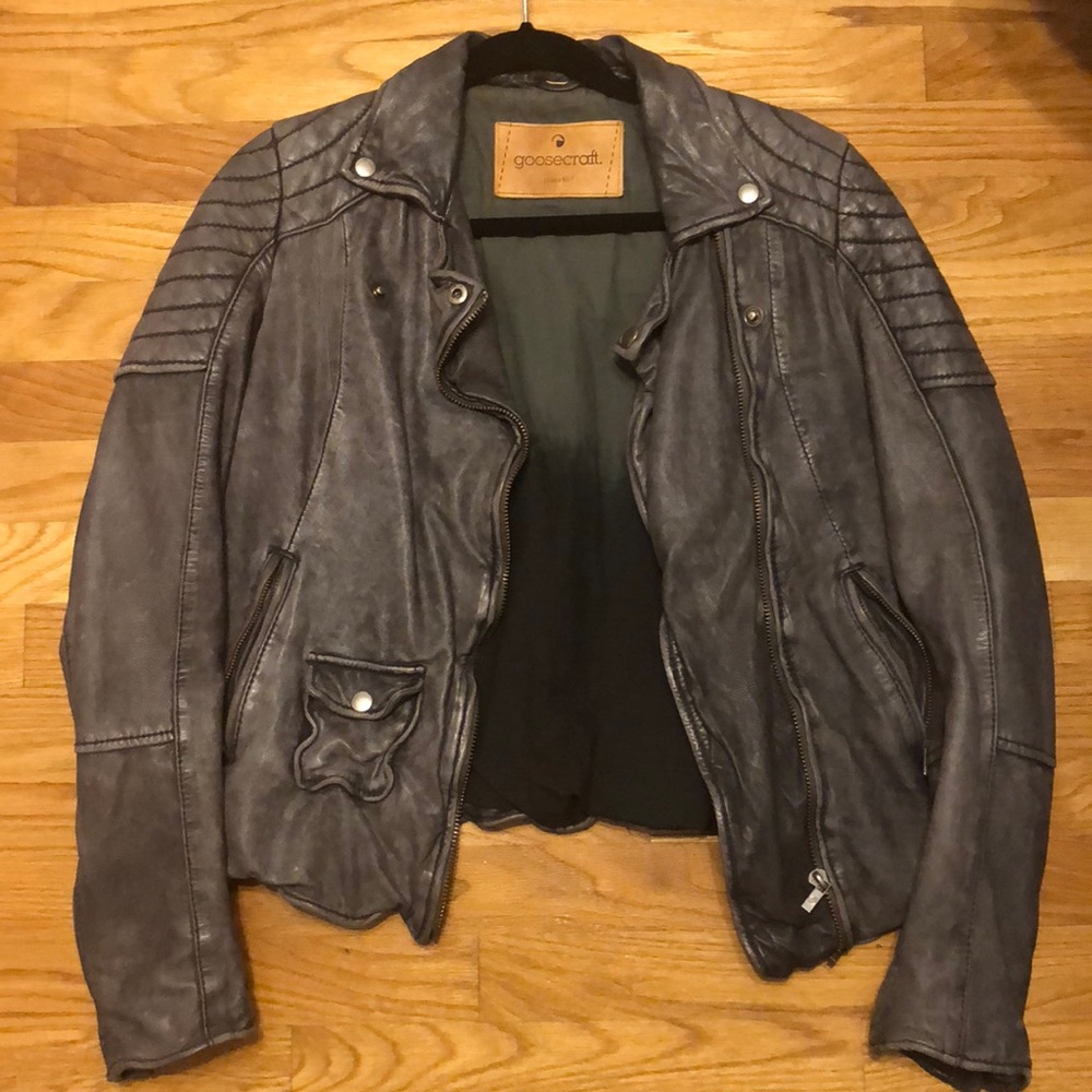 Genuine leather jacket